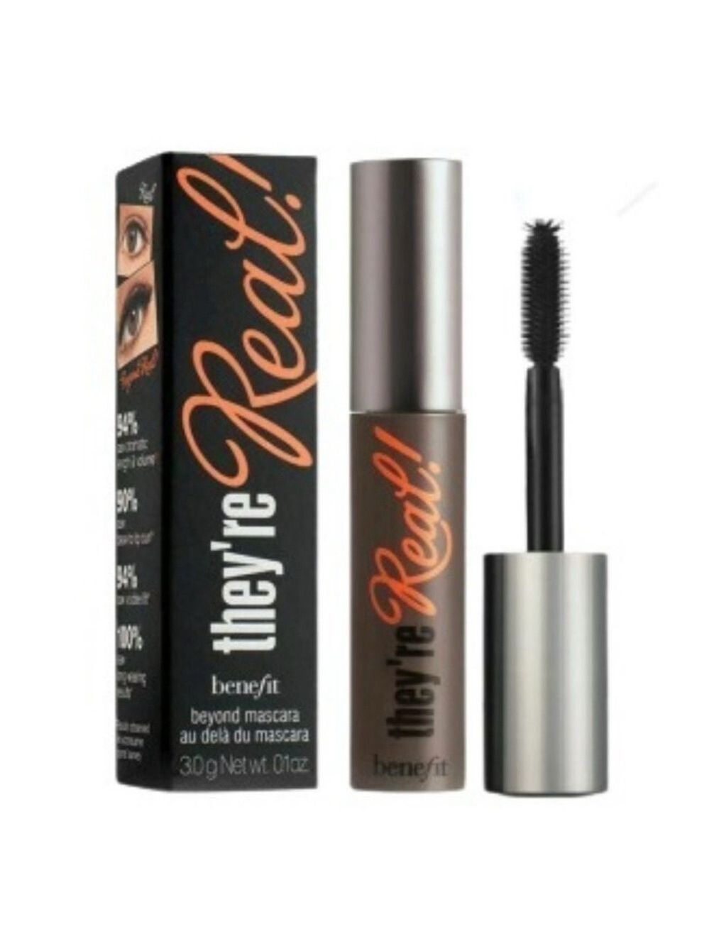 NIB Benefit Cosmetics - “They’re Real!” Mascara in Jet Black Mini Travel Size